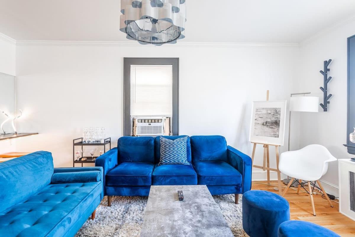 The Blue Sapphire 2Br 2 King Beds & Ample Backyard Apartman Bridgeport Kültér fotó